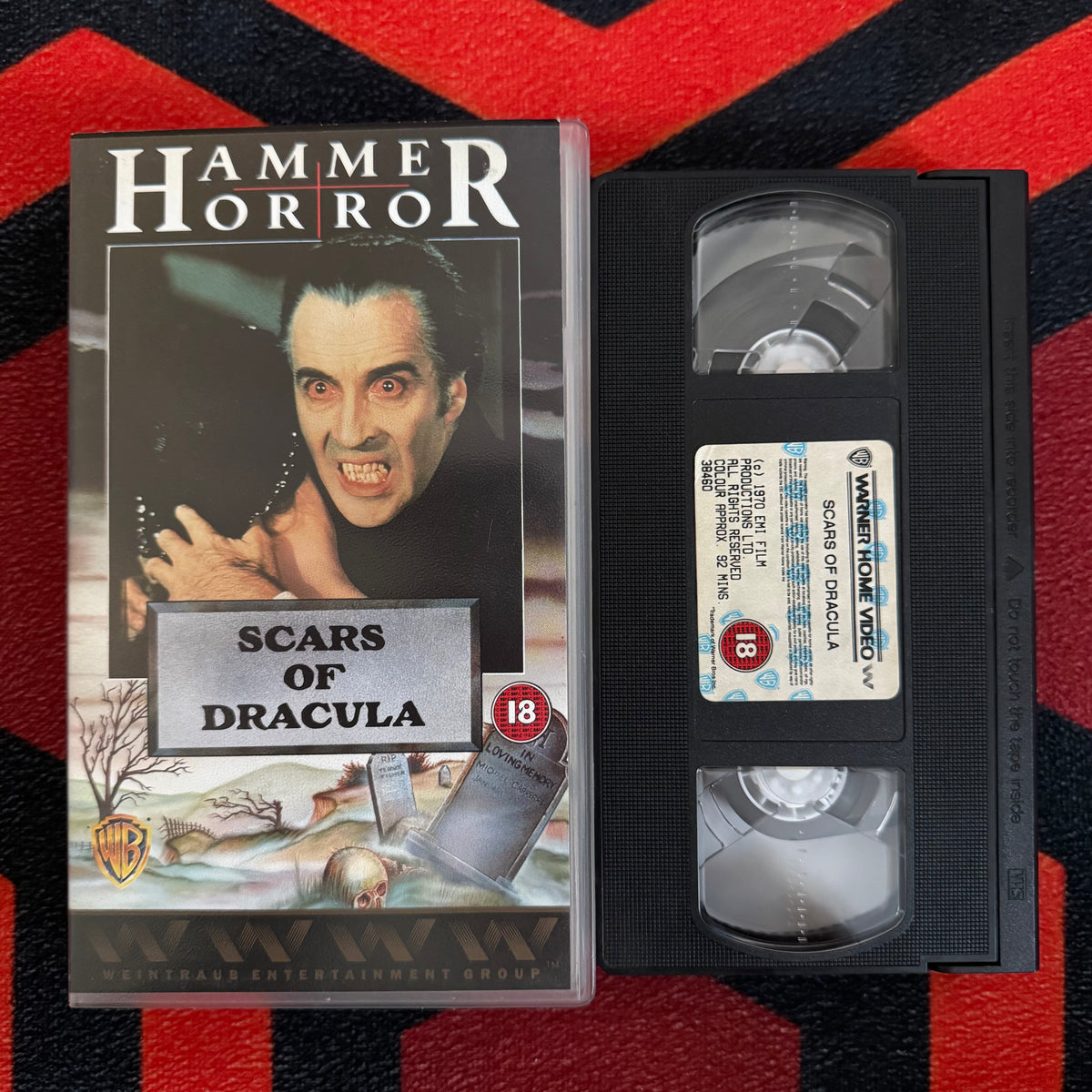 Scars of Dracula VHS Video (1970) PES38460