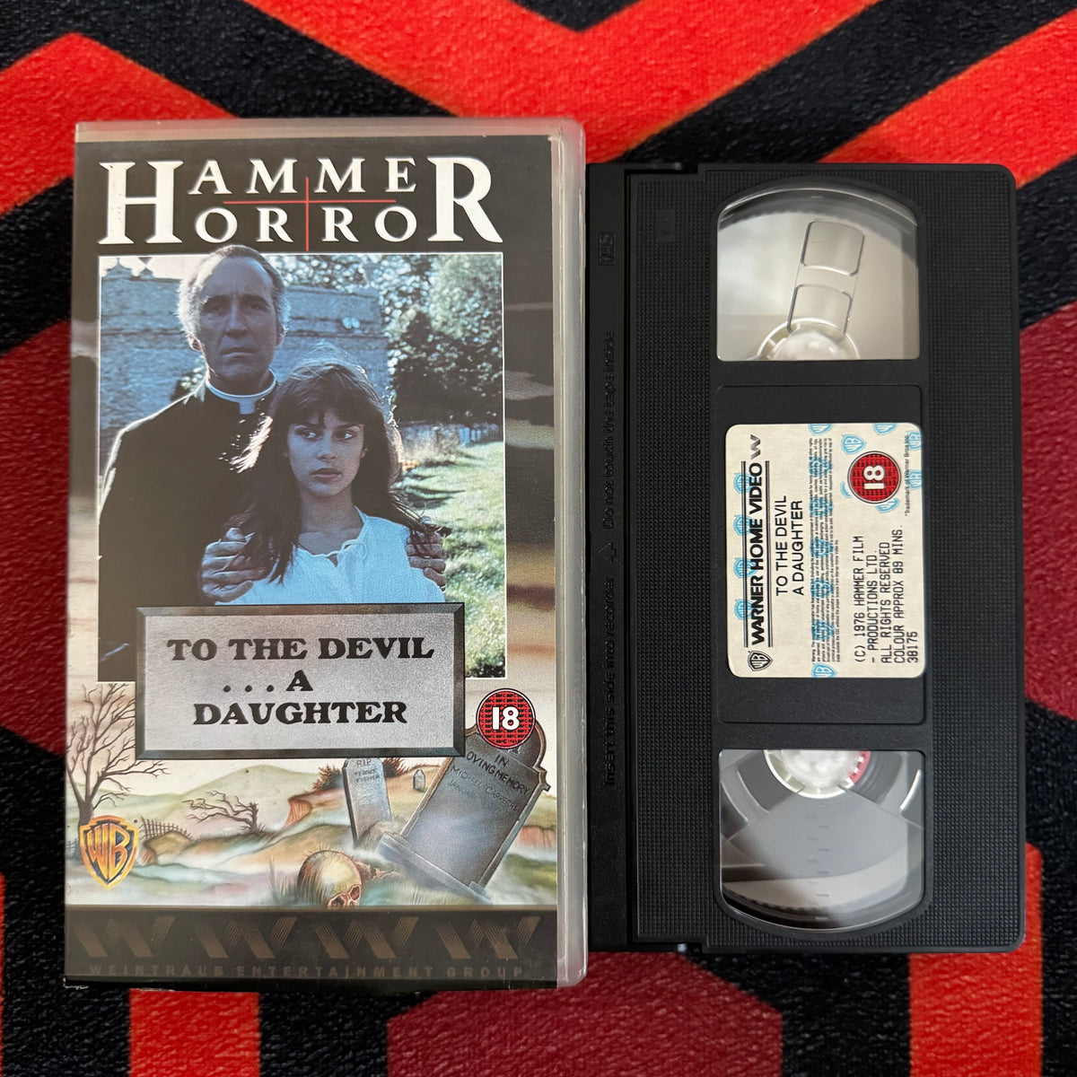 To the Devil..A Daughter VHS Video (1976) PES38175