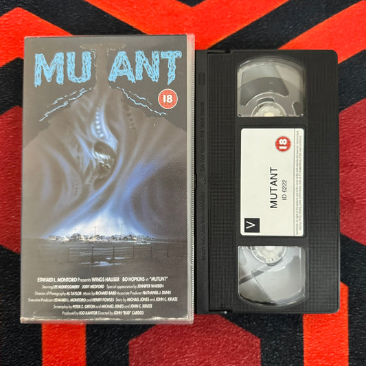 Mutant VHS Video (1984) ID6222