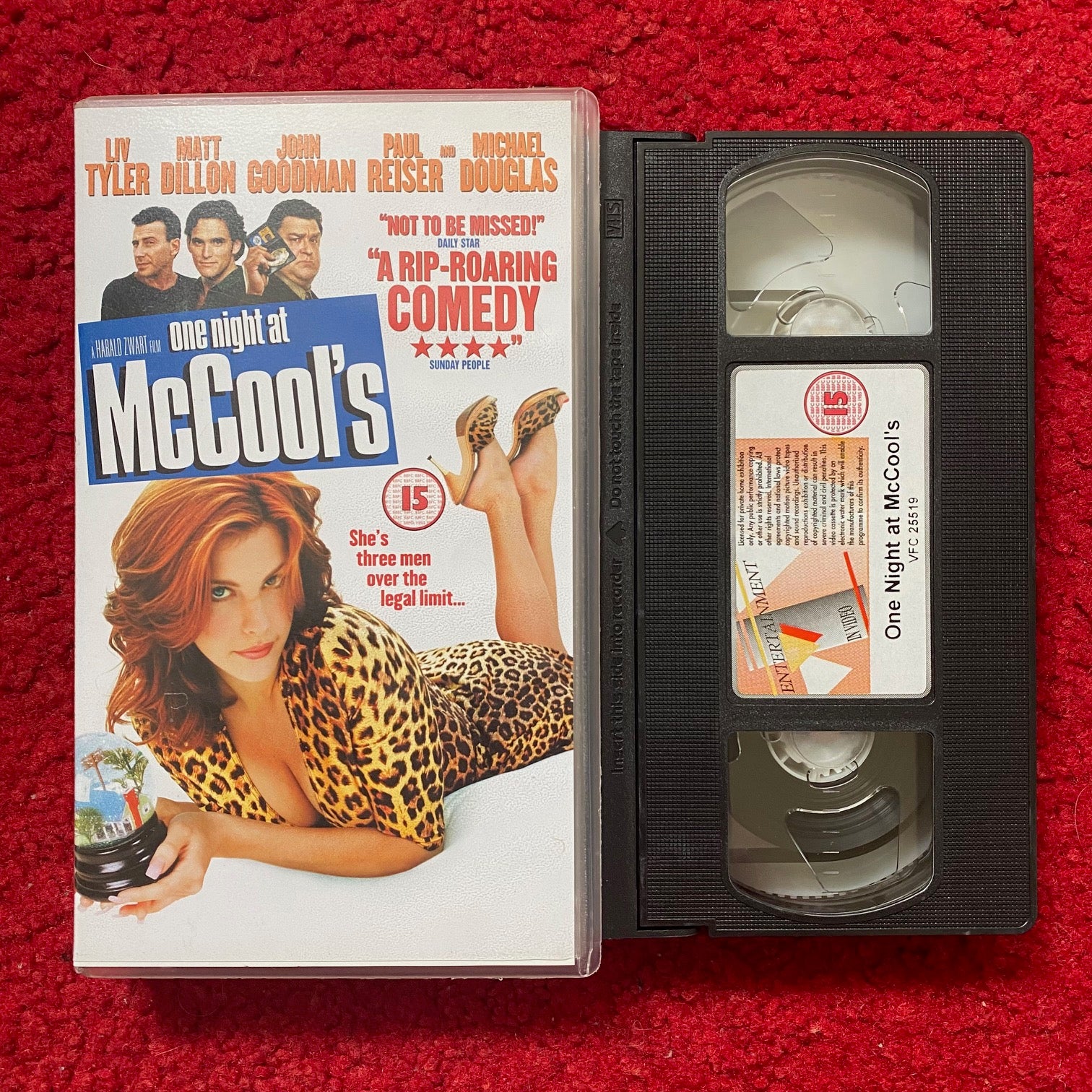One Night At McCool's VHS Video (2001) EVS1468