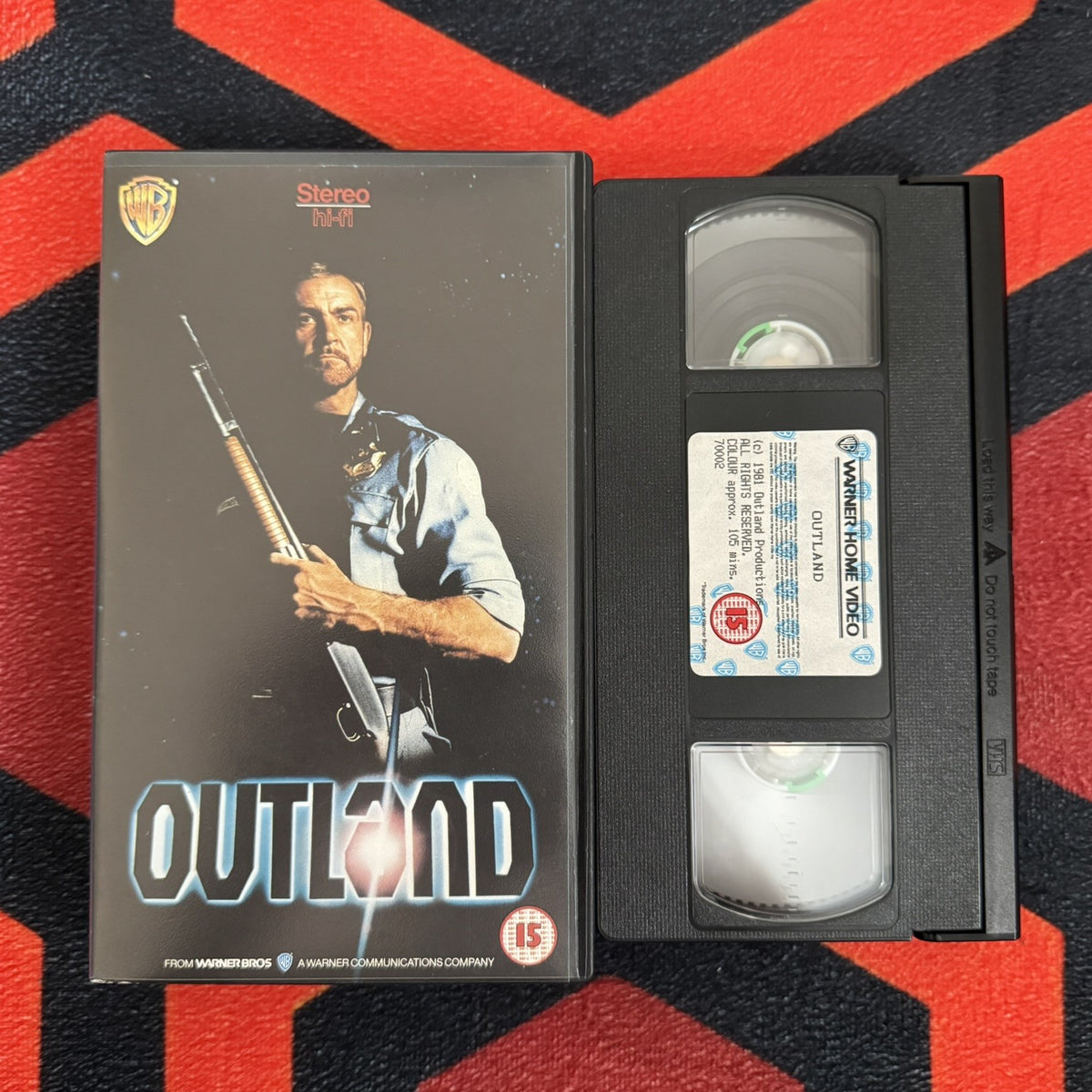 Outland VHS Video (1981) PES70002 – Horror Stock