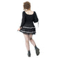 Poizen Industries Phantom Waltz Skirt Black/White