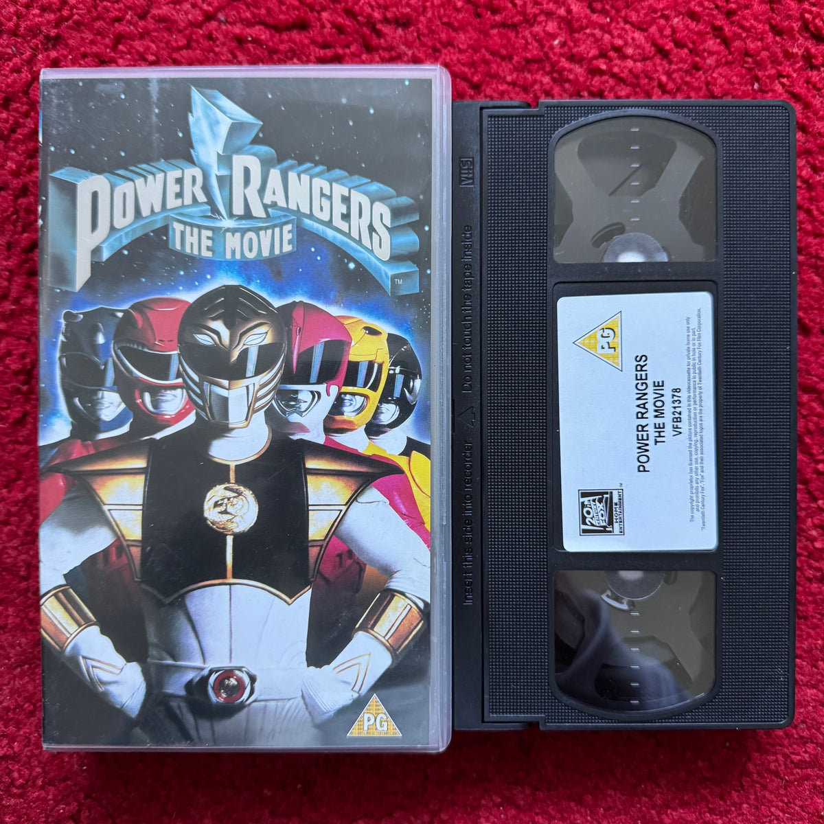 Power Rangers: The Movie VHS Video (1995) 8901S – Horror Stock
