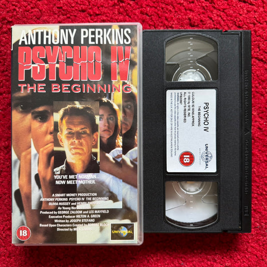 Psycho IV: The Beginning VHS Video (1990) VHR1497