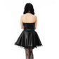 Heartless Ravina Faux Leather Goth Dress
