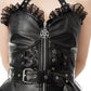 Heartless Ravina Faux Leather Goth Dress