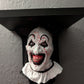 Art the Clown Terrifier Wall Shelf Mount Display - Unique Horror Decor Gift