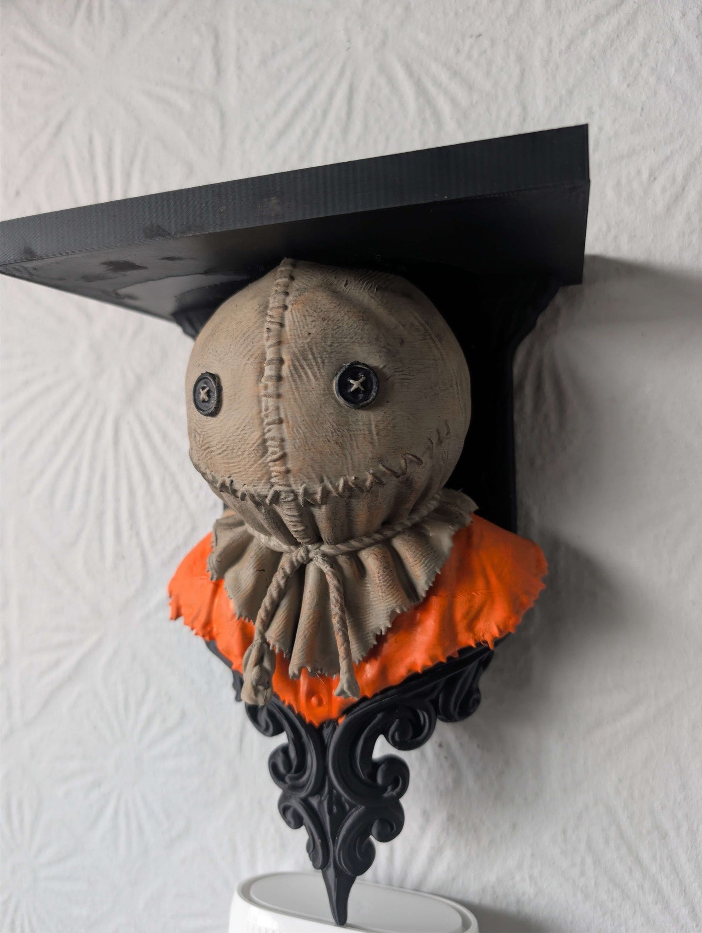 Sam Trick ‘r Treat Wall Shelf Mount Display - Unique Horror Decor Gift