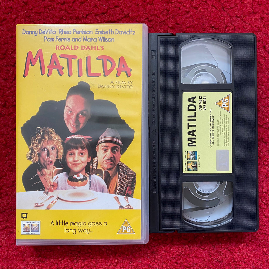 Roald Dahl's Matilda VHS Video (1996) CVR74512