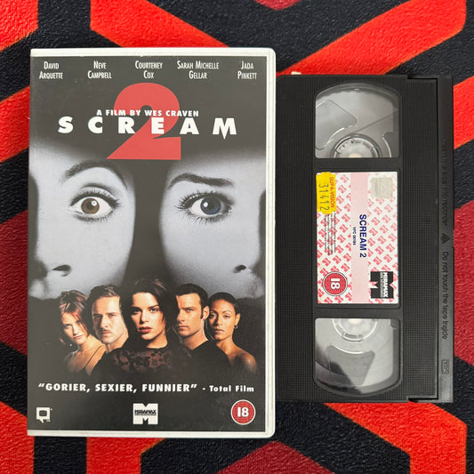 Scream 2 Ex Rental VHS Video (1997) D510541