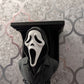 Ghostface Scream Wall Shelf Mount Display - Unique Horror Decor Gift