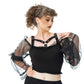 Poizen Industries Shadowfang Top Black