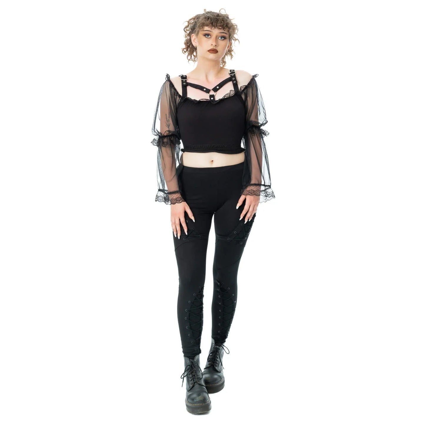 Poizen Industries Shadowfang Top Black