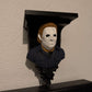Michael Myers Halloween Wall Shelf Mount Display - Unique Horror Decor Gift