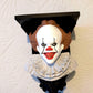 Pennywise IT Wall Shelf Mount Display - Unique Horror Decor Gift