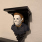 Michael Myers Halloween Wall Shelf Mount Display - Unique Horror Decor Gift