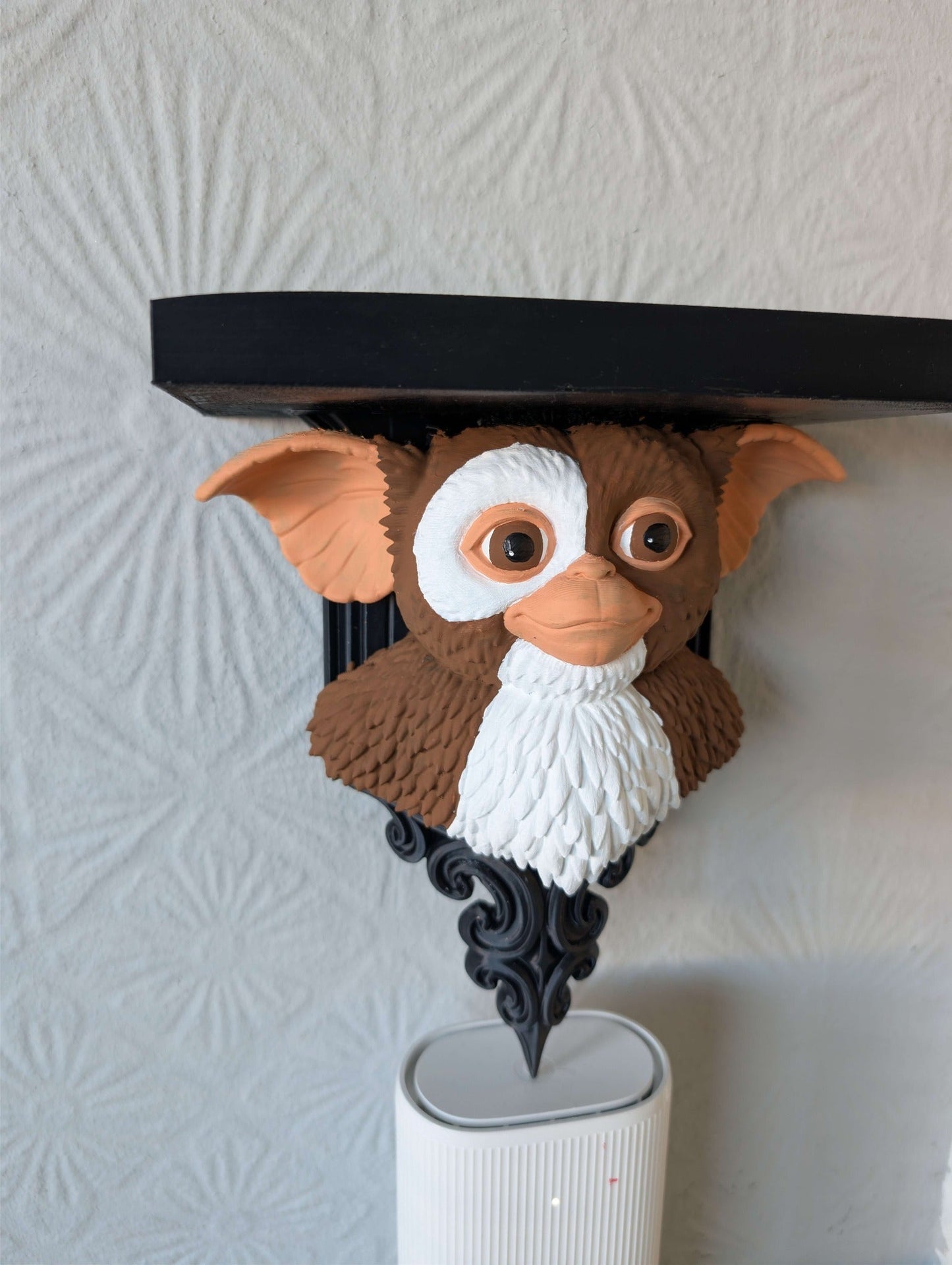 Gizmo Gremlins Wall Shelf Mount Display - Unique Horror Decor Gift