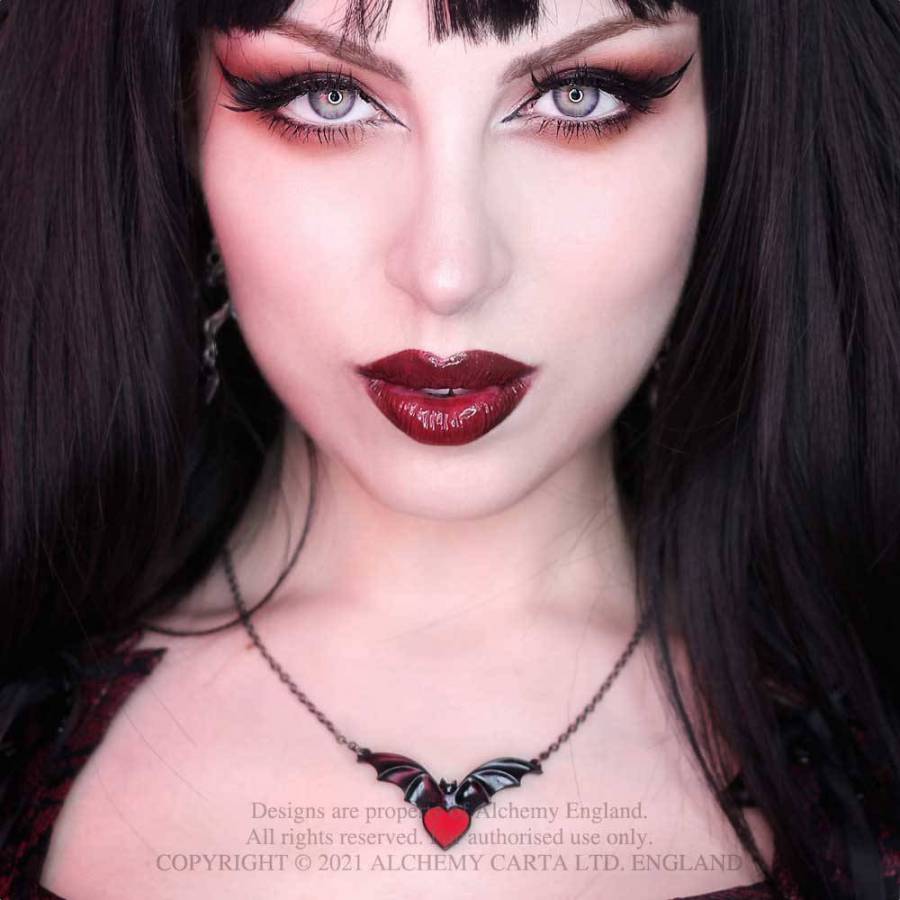 Alchemy Gothic Sombre Desir Necklace (P920)