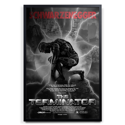 The Terminator (Foil Variant) Horror Poster