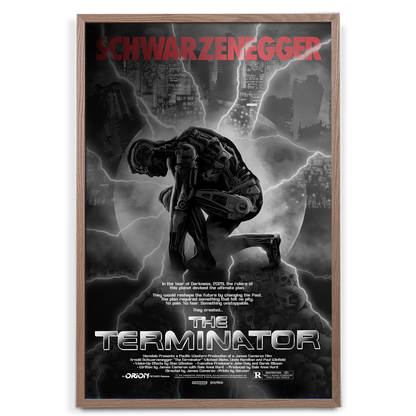 The Terminator (Foil Variant) Horror Poster