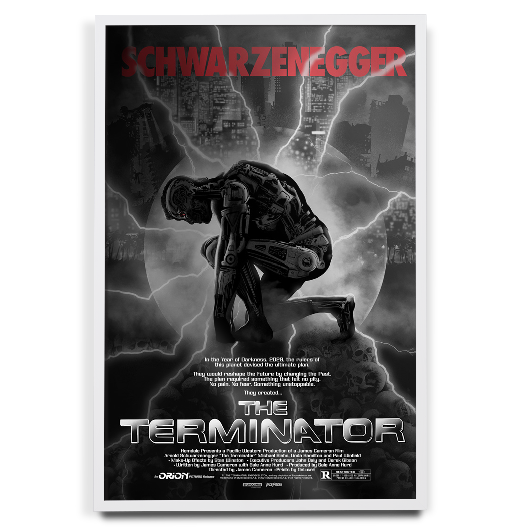 The Terminator (Foil Variant) Horror Poster