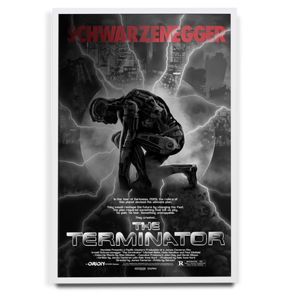 The Terminator (Foil Variant) Horror Poster