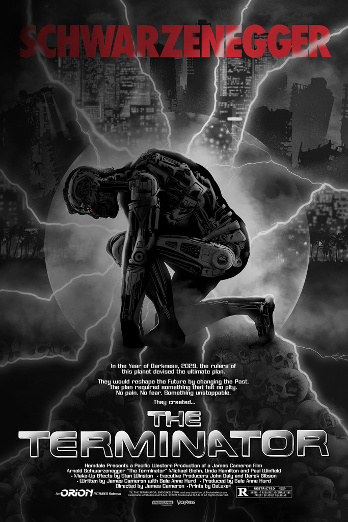 The Terminator (Foil Variant) Horror Poster