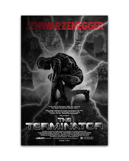 The Terminator (Foil Variant) Horror Poster