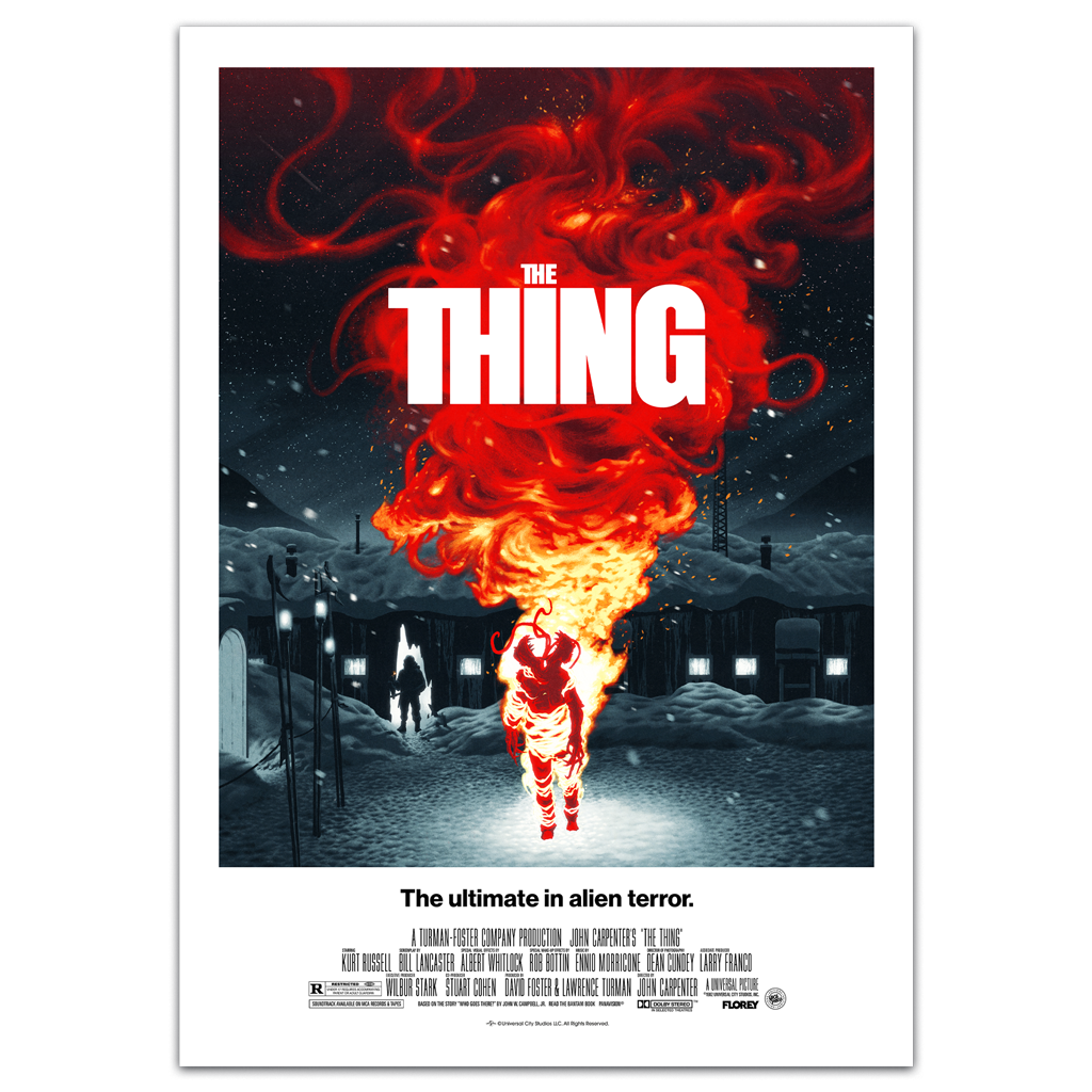 The Thing Horror Poster