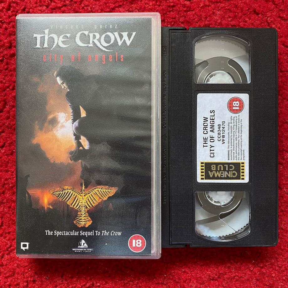 The Crow: City Of Angels VHS Video (1996) CC8348