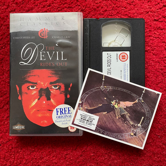 The Devil Rides Out VHS Video (1968) LUM2091