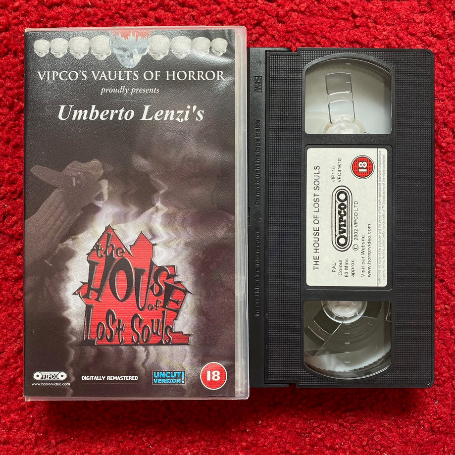 The House of Lost Souls VHS Video (1989) VIP110