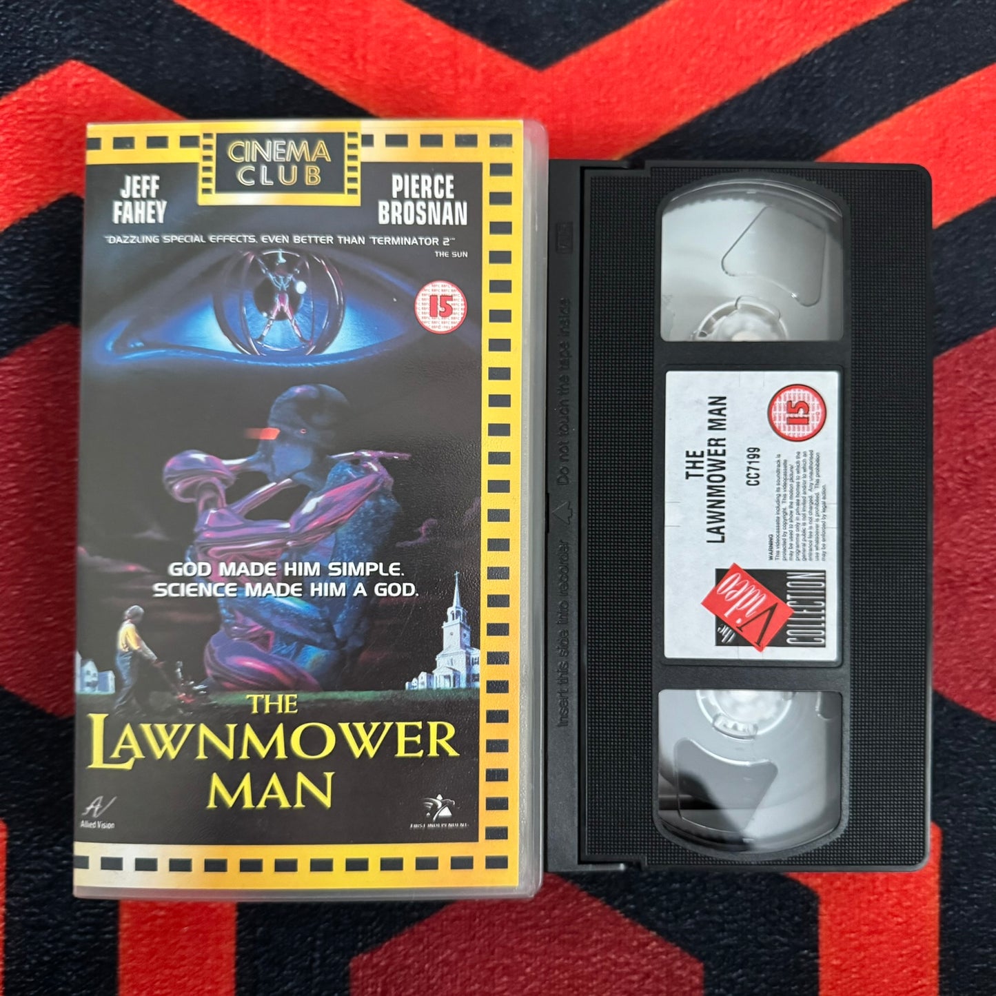The Lawnmower Man VHS Video (1992) CC7199