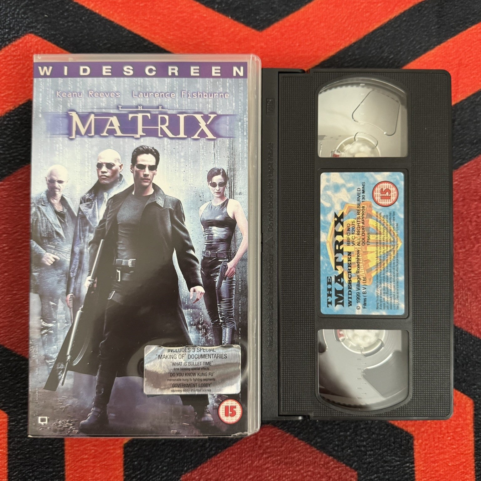 The Matrix VHS Video (1999) S017665 – Horror Stock