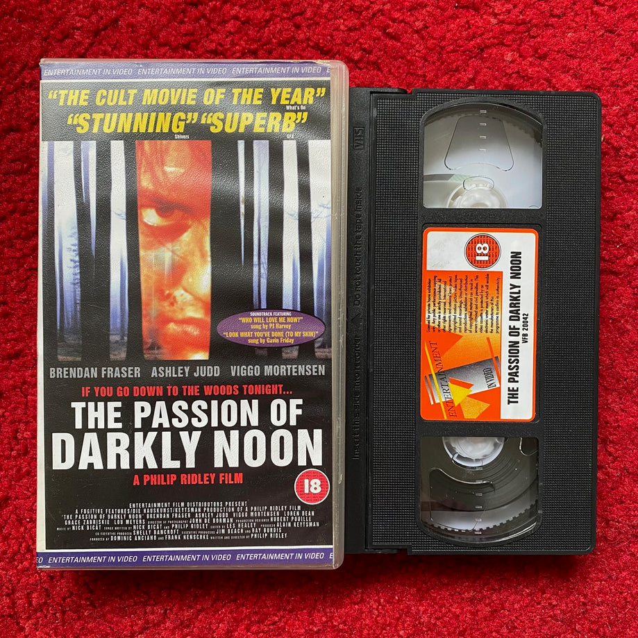 The Passion of Darkly Noon VHS Video (1995) EVS1198