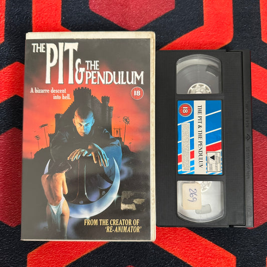 The Pit and the Pendulum Ex Rental VHS Video (1991) EW1185