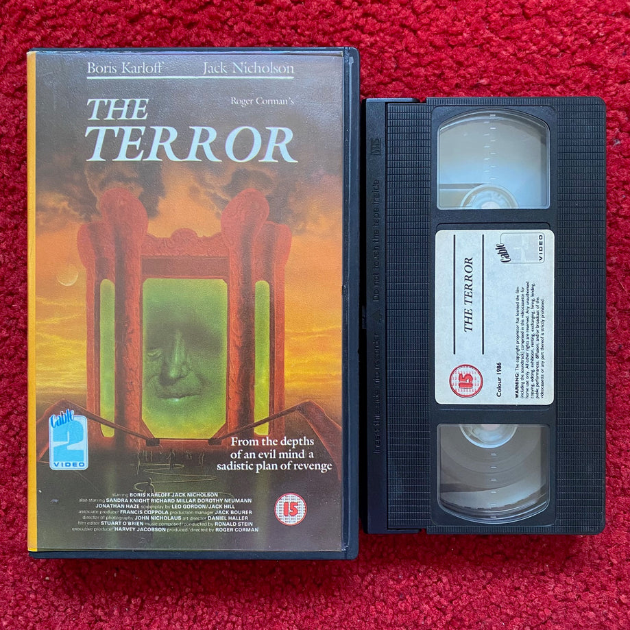 The Terror Ex Rental VHS Video (1963)