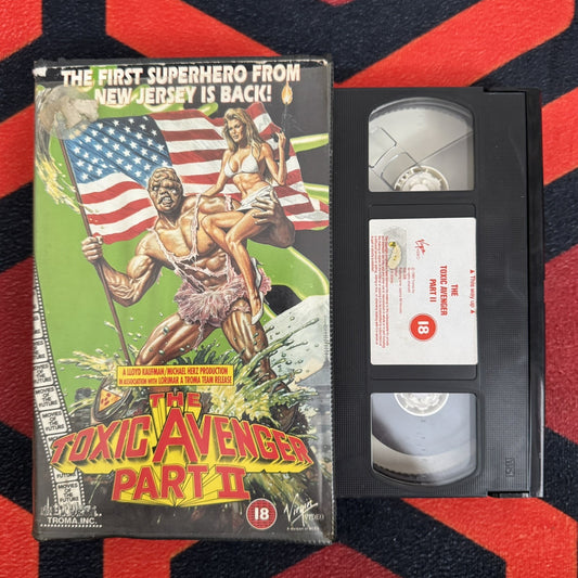 The Toxic Avenger Part II VHS Video (1989) VVA658