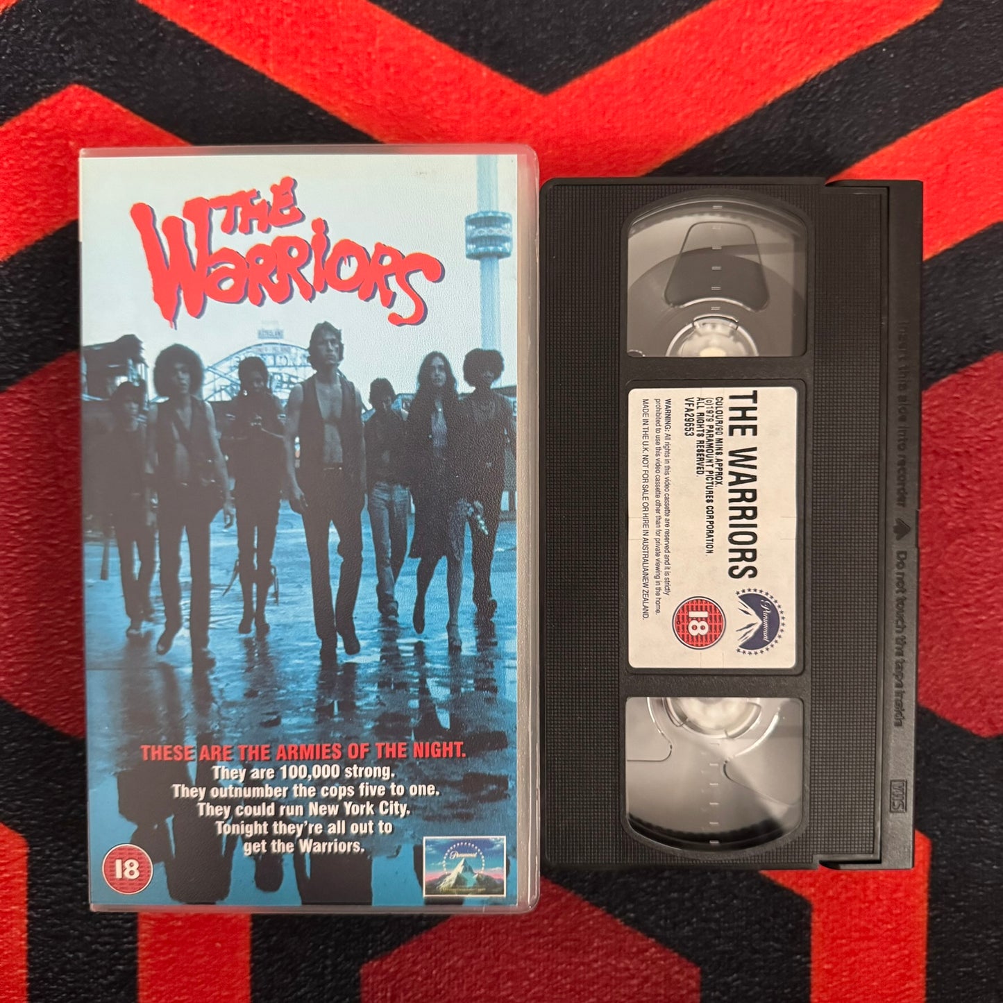 The Warriors VHS Video (1979) BRP4115