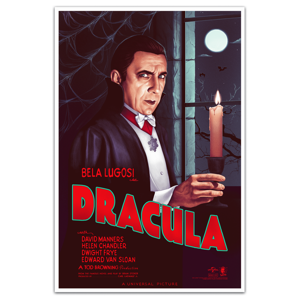 Universal Monsters: Dracula Horror Poster