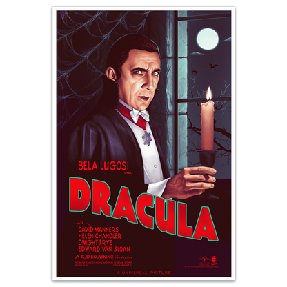 Universal Monsters: Dracula Horror Poster