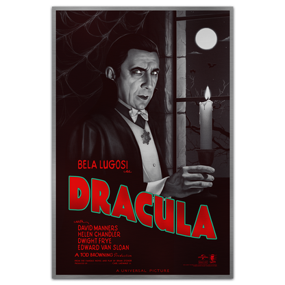 Universal Monsters: Dracula (Foil Variant) Horror Poster