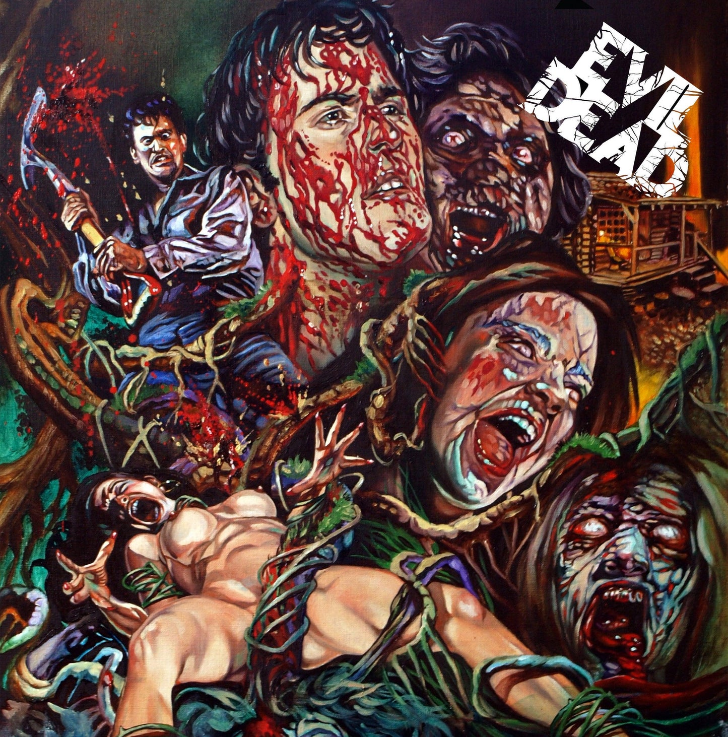 WSH - Evil Dead - Fleece Blanket / Throw / Tapestry