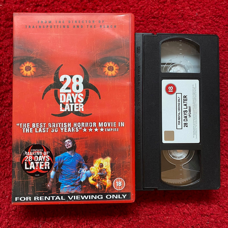 28 Days Later Ex Rental VHS Video (2002) 24238