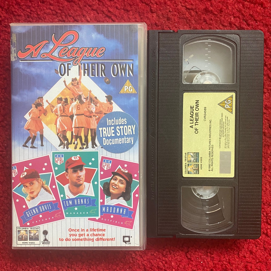 A League Of Their Own VHS Video (1992) CVR24589