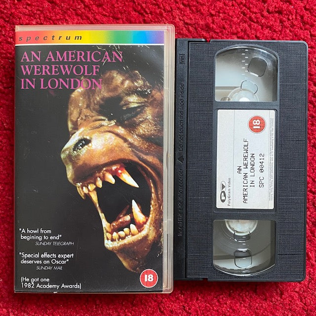 An American Werewolf In London VHS Video (1981) SPC00412