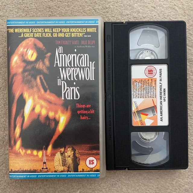 An American Werewolf In Paris VHS Video (1997) EVS1274