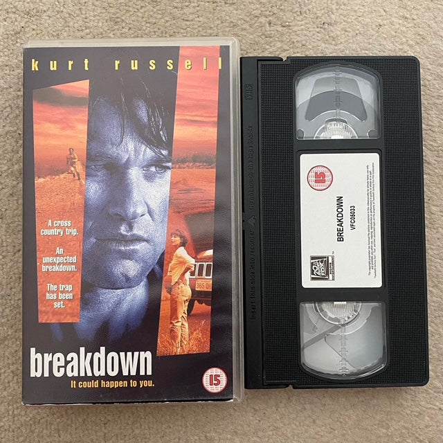 Breakdown VHS Video (1997) 6299S