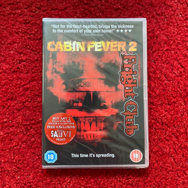 Cabin Fever 2 DVD New & Sealed (2009) LGD94122