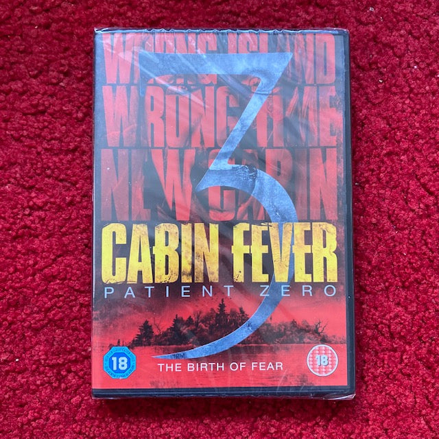 Cabin Fever 3: Patient Zero DVD New & Sealed (2014) SIG155